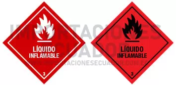 mercancías peligrosas tipo 3 líquidos inflamables