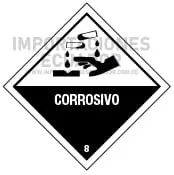 mercancías peligrosas tipo 8 corrosivos