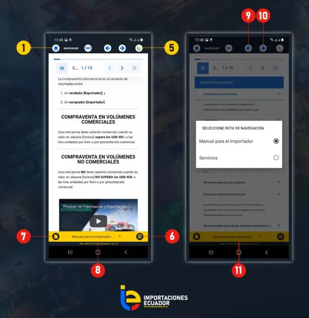 curso importaciones ecuador