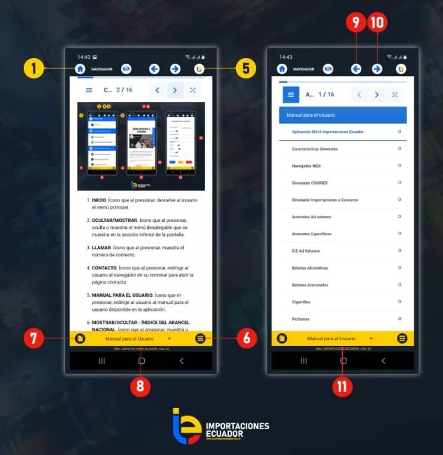 manual de usuario importaciones